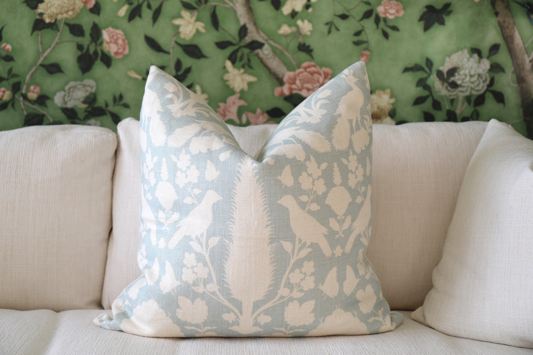 "Chenonceau" by Schumacher Pair of Pillows
