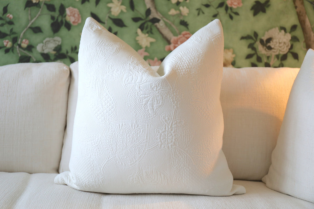"Bianca Matelesse" by Schumacher Pair of Pillows