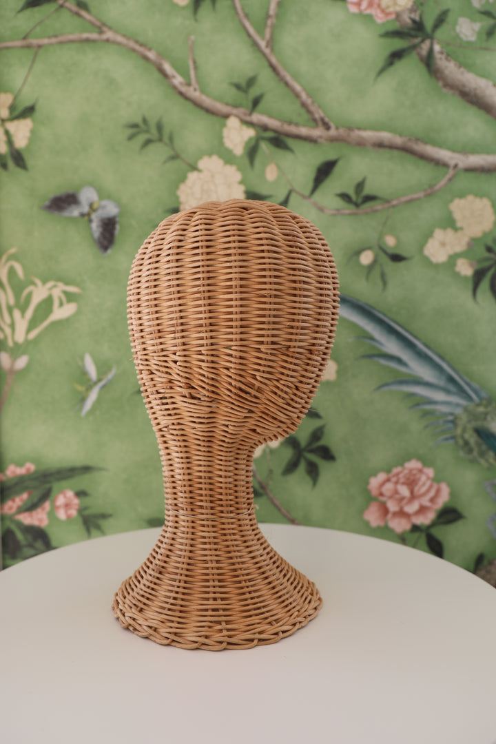 Antique Rattan Head Forms