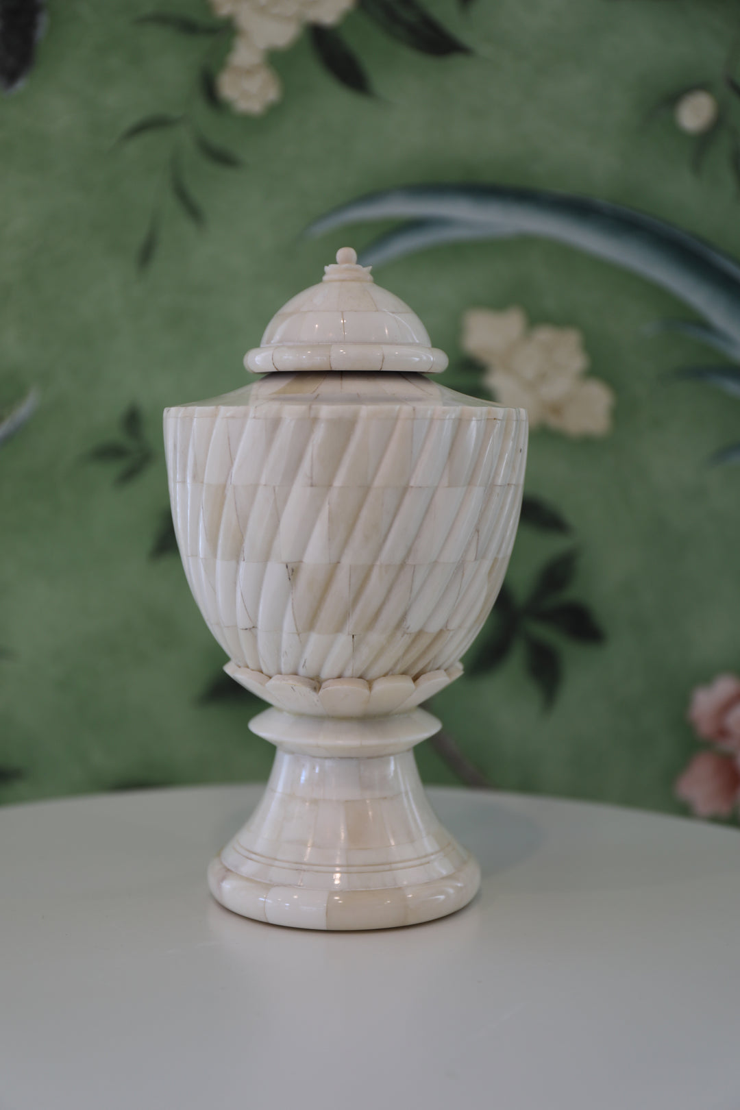 Bone Lidded Jars