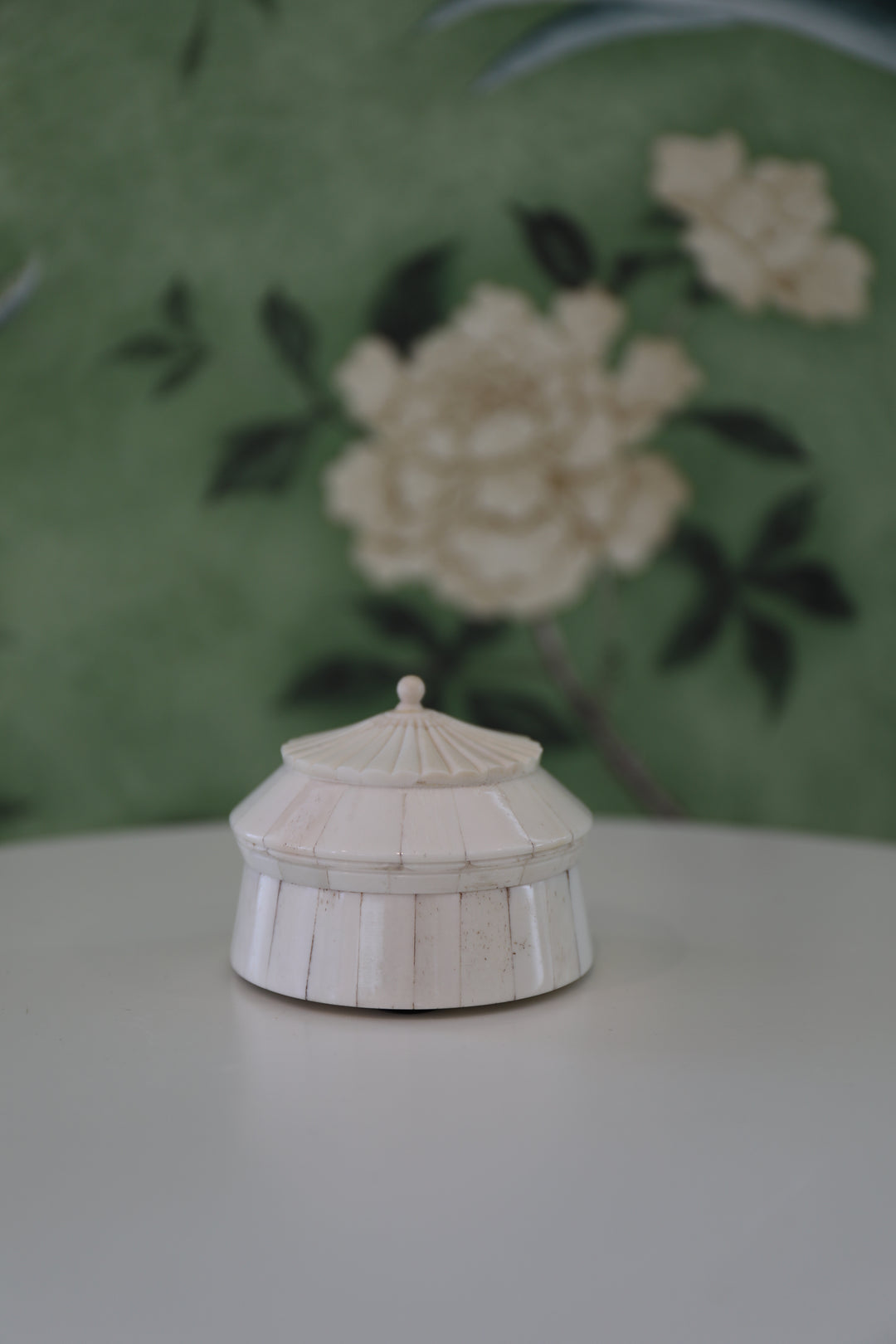 Bone Lidded Jars