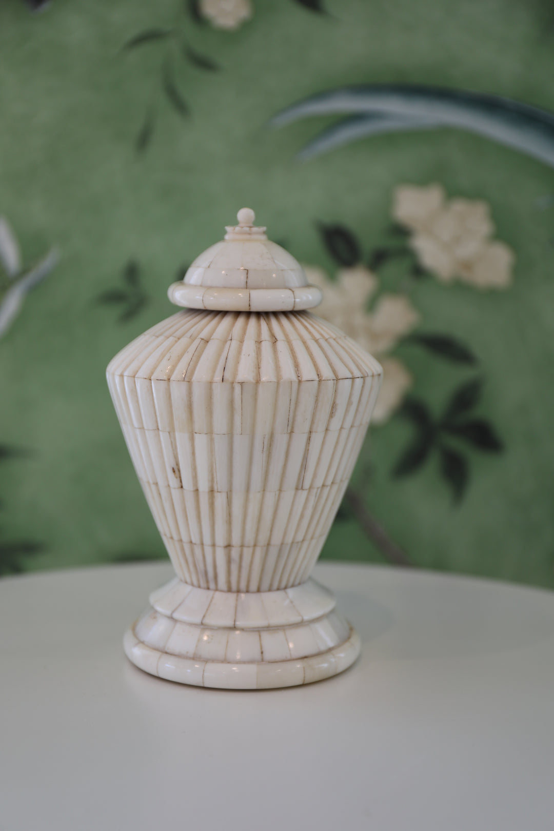 Bone Lidded Jars