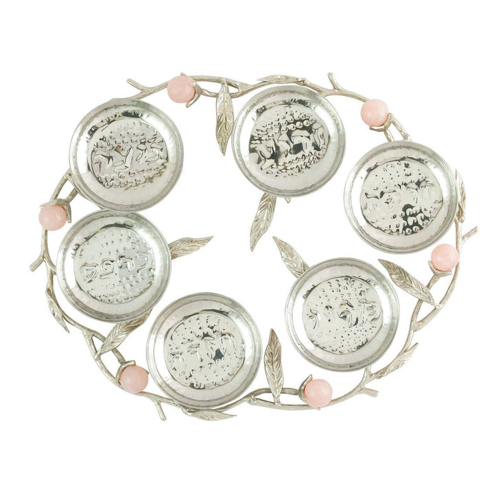Hyaline Pink Seder Plate