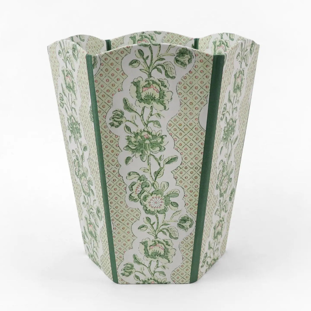 Scalloped Waste Bin