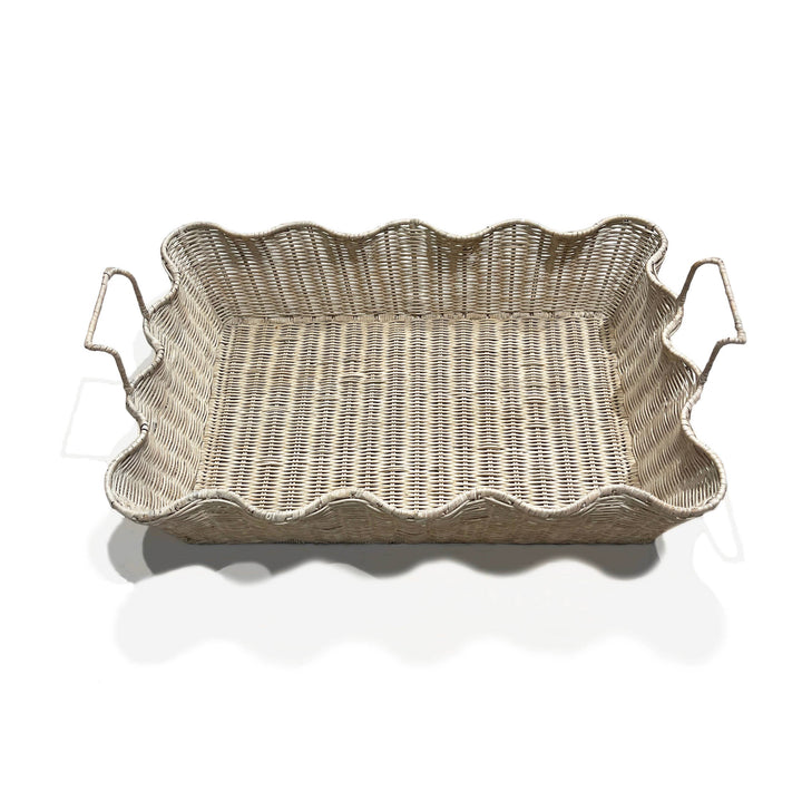 Large Scalloped Tray