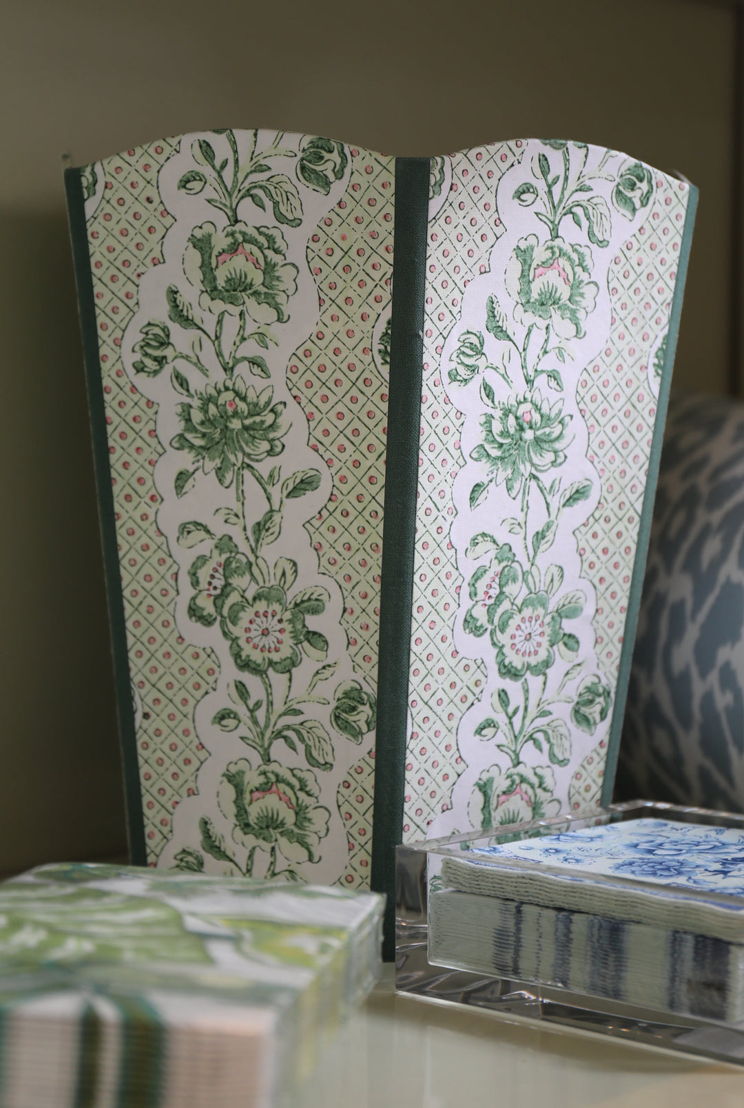 Scalloped Waste Bin