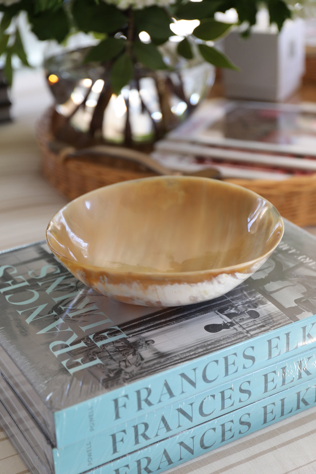 Oval Horn Mini Bowl