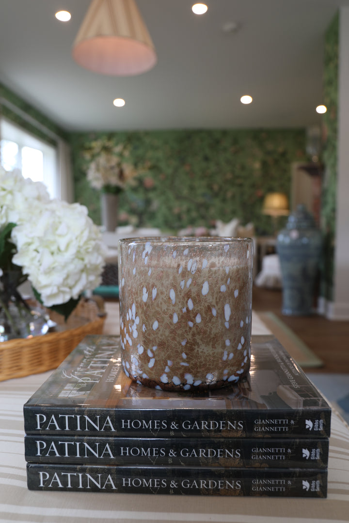 Speckled Tortoise Candle Jar