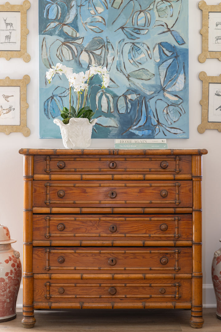 Blues Multi Tulip 36x26 - Amy Stone Original Art