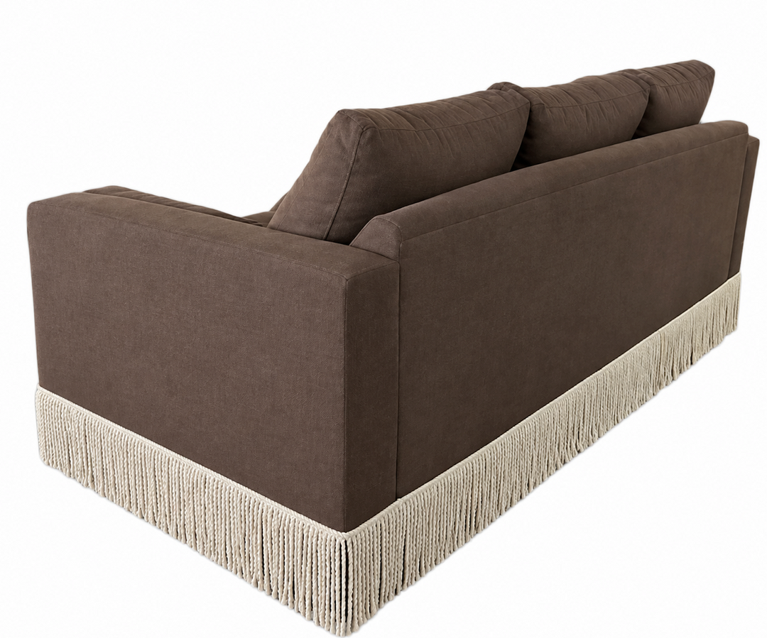 Oscar Buillion Fringe Performance Sofa - 82"