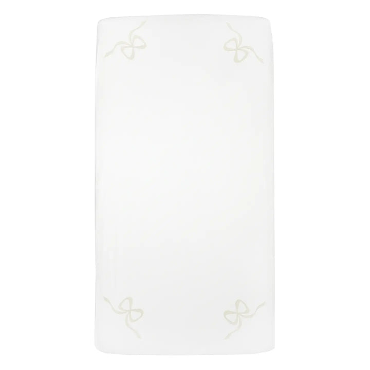 Lucy Bow  Fitted Crib Sheet