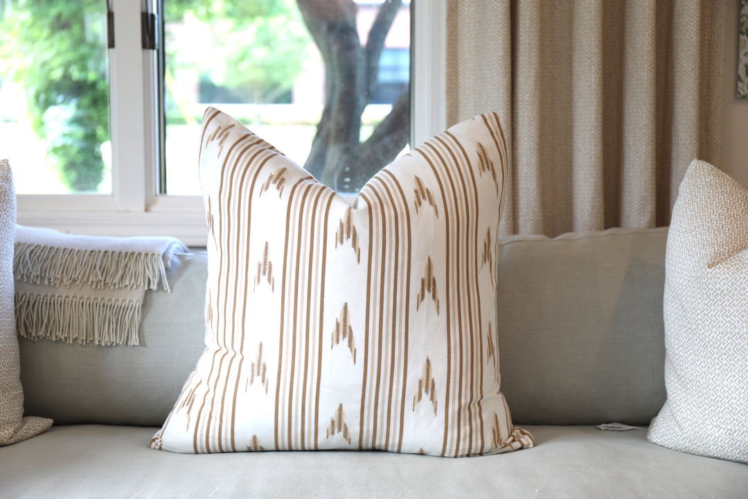 "Santa Barbara Ikat" by Schumacher, 22x22 Pillow