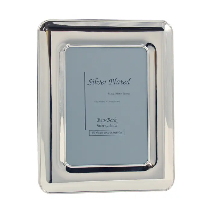 5" X 7" Silver Easel Back Picture Frame