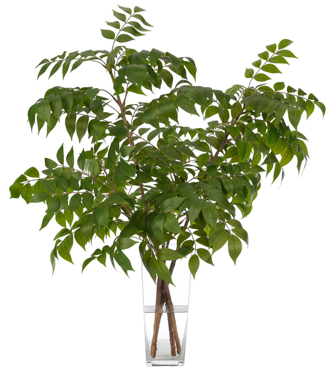 Faux Wisteria Leaf,  Faux Watergarden, 35″