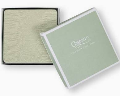 Moss Green Lizard Coasters, Set of 8